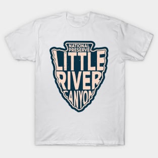 Little River Canyon National Preserve name arrowhead T-Shirt